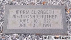 Mary Elizabeth Mcintosh Cauthen