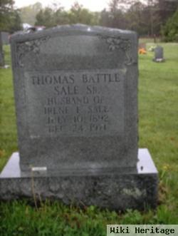 Thomas Battle Sale, Sr