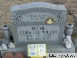 Cora Lee "pettie" Wilson