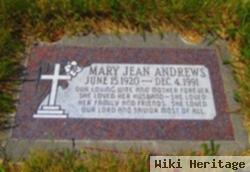 Mary Jean Holbrook Andrews