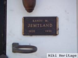 Randi M Jemtland