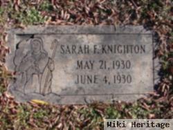 Sarah F. Knighton