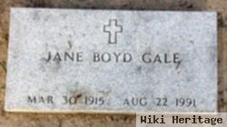 Jane Boyd Gale