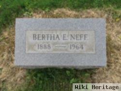 Bertha E Neff