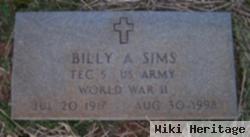 Billy A Sims