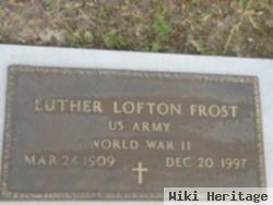 Luther Lofton Frost