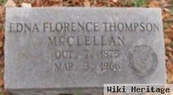 Edna Florence Thompson Mcclellan