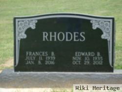 Frances B. Hetrick Rhodes