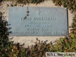 Pvt Fred Burkhead