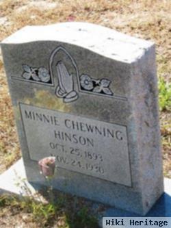 Minnie Chewning Hinson