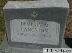 Dempsey M. Langston