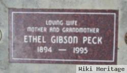 Ethel Gibson Peck