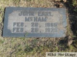 John Earl Mcham