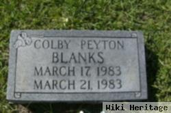 Colby Peyton Blanks