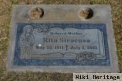 Mrs Rita M. Siracusa