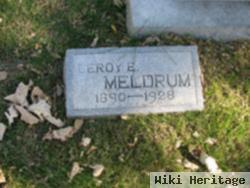 Leroy E Meldrum