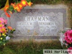 Benjamin W Chapman