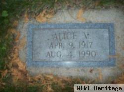 Alice V Anderson Johnson