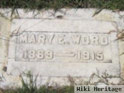 Mary E Word