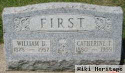 Catherine T. Adamson First