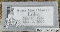 Anna Mae Manar Lohr