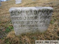 Sem Kaufman, Sr