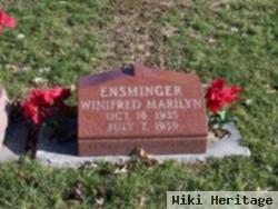 Winifred Marilyn Ensminger