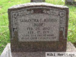 Samantha Louise "dude" Smith Mathis