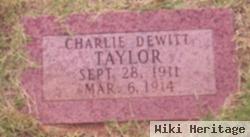 Charles Dewitt "charlie" Taylor