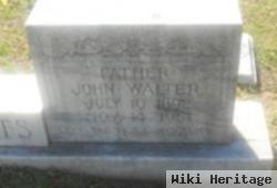 John Walter "walt" Roberts