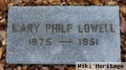 Mary Philp Lowell