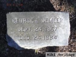 George E Semler