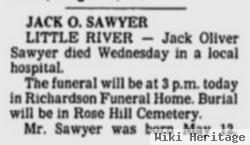 Jack Oliver Sawyer