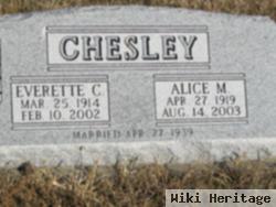 Alice M Hodges Chesley