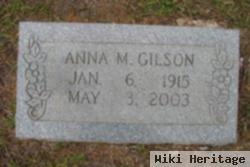 Anna M Gilson