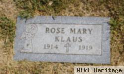 Rose Mary Klaus