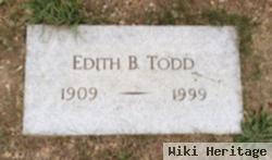 Edith B Todd