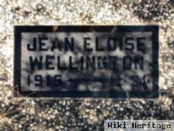 Jean Eloise Wellington