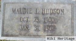 Maudie L Hudson