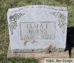 Clara E Burns