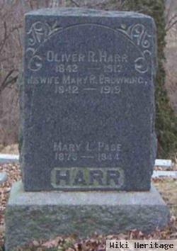 Mary Louise Harr Page