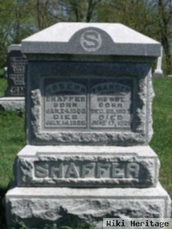 Frances L Sechrist Shaffer