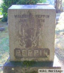 Walter F Peppin