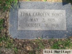 Edna Carolyn Bowron Honts