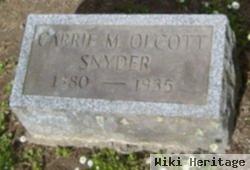 Carrie M. Olcott Snyder