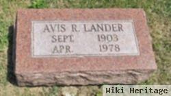 Avis R. Lander