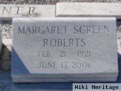 Margaret Screen Roberts