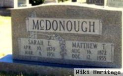 Matthew T. Mcdonough