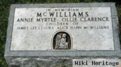 Annie Myrtle Mcwilliams