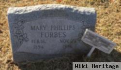 Mary Phillips Forbes